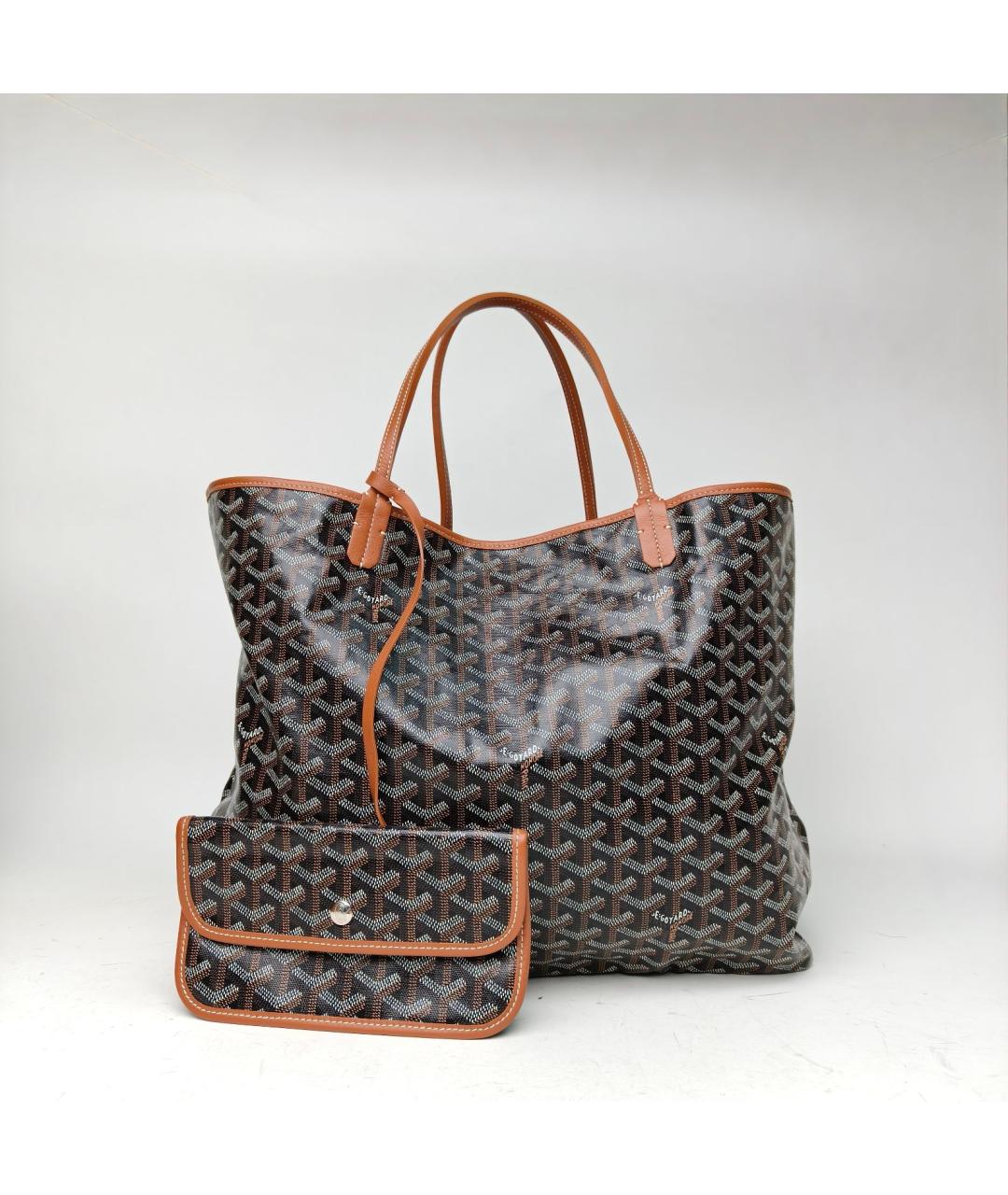GOYARD Коричневая сумка тоут, фото 2