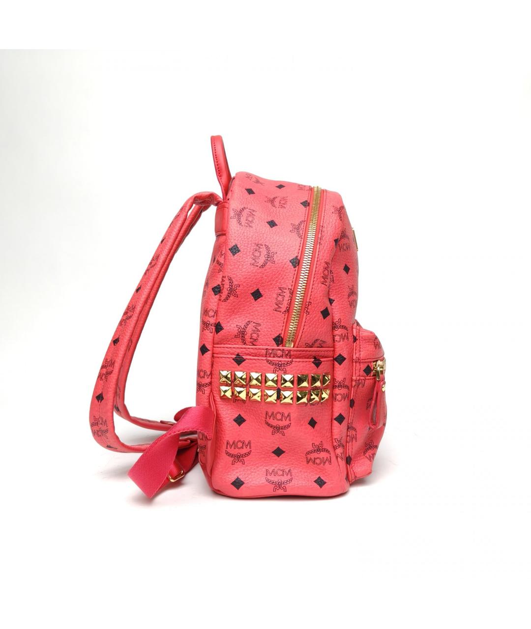 MCM Красный рюкзак, фото 5