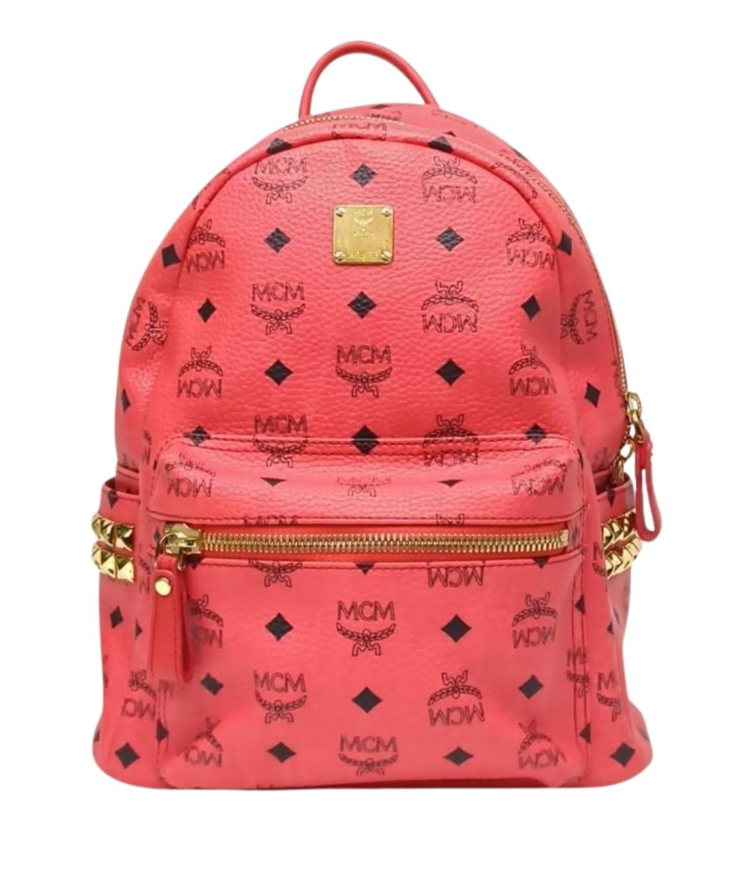 MCM Красный рюкзак, фото 1