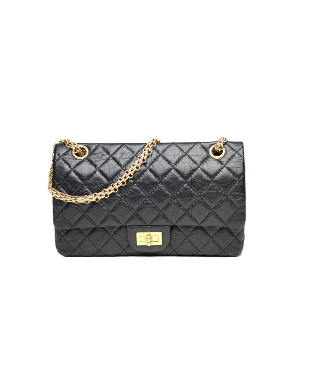 CHANEL Черная кожаная сумка через плечо, фото 1