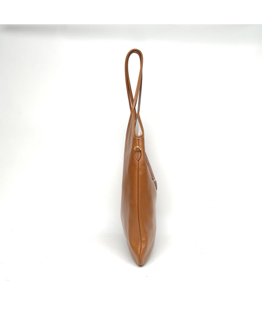 MIU MIU Коричневая кожаная сумка через плечо, фото 5