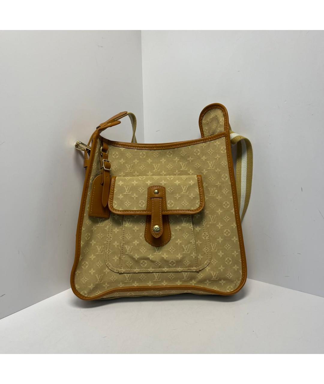 LOUIS VUITTON Коричневая сумка через плечо, фото 9