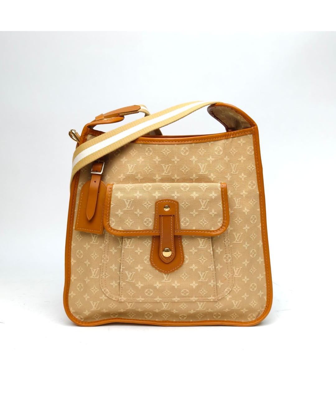 LOUIS VUITTON Коричневая сумка через плечо, фото 8