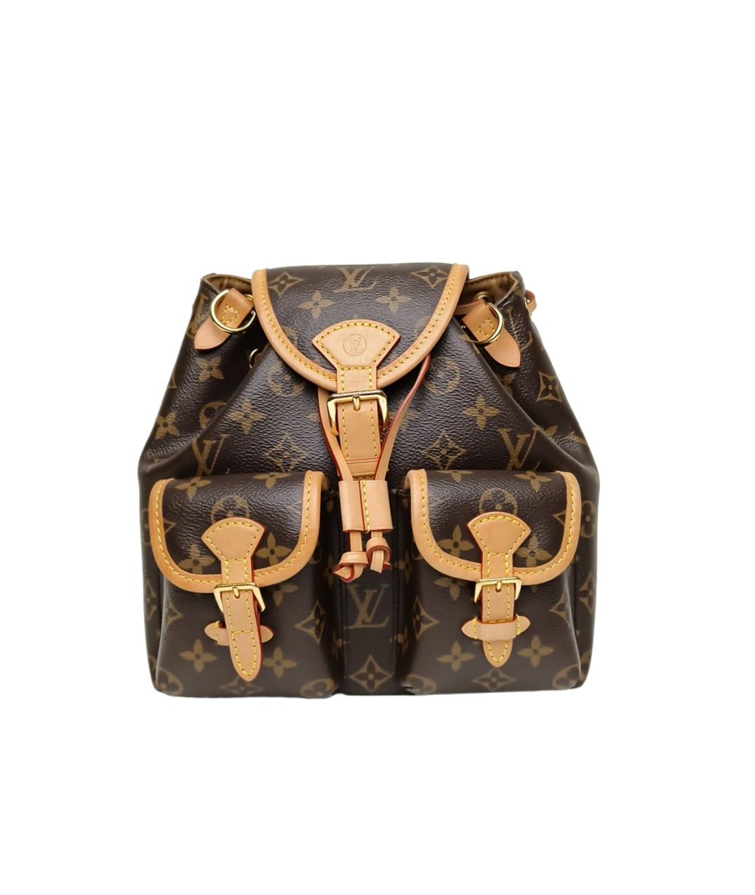 LOUIS VUITTON Коричневый рюкзак, фото 1