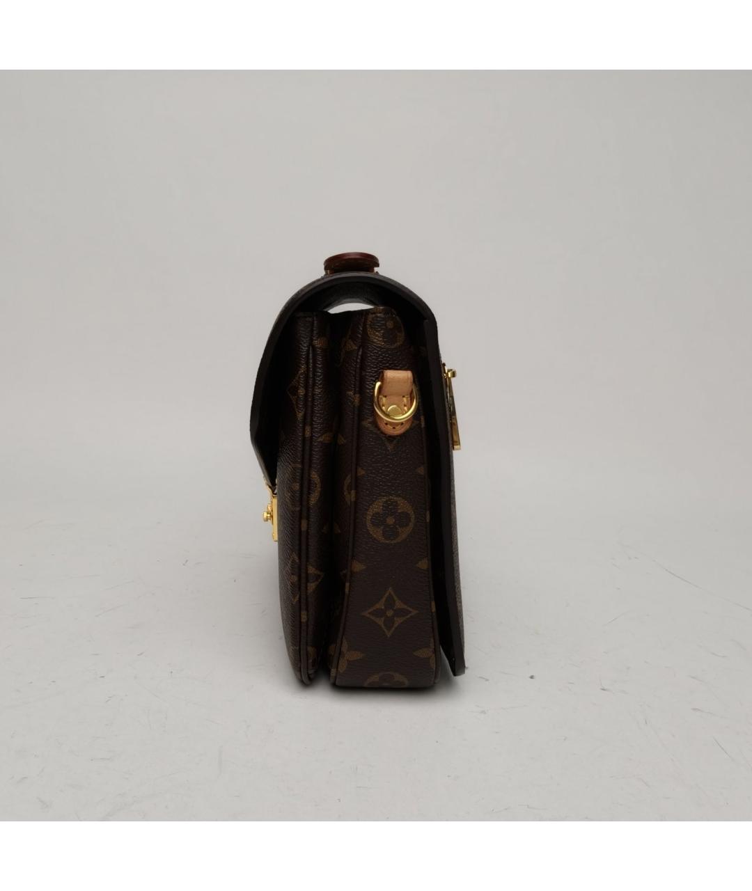 LOUIS VUITTON Коричневая сумка через плечо, фото 5