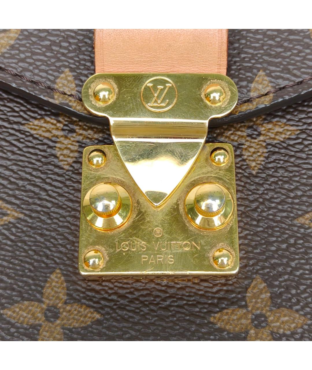 LOUIS VUITTON Коричневая сумка через плечо, фото 7