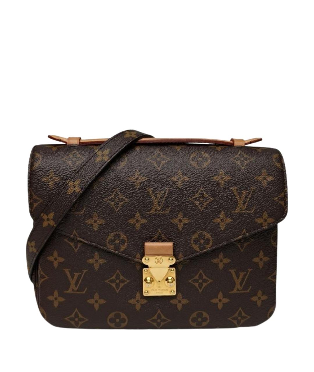 LOUIS VUITTON Коричневая сумка через плечо, фото 1