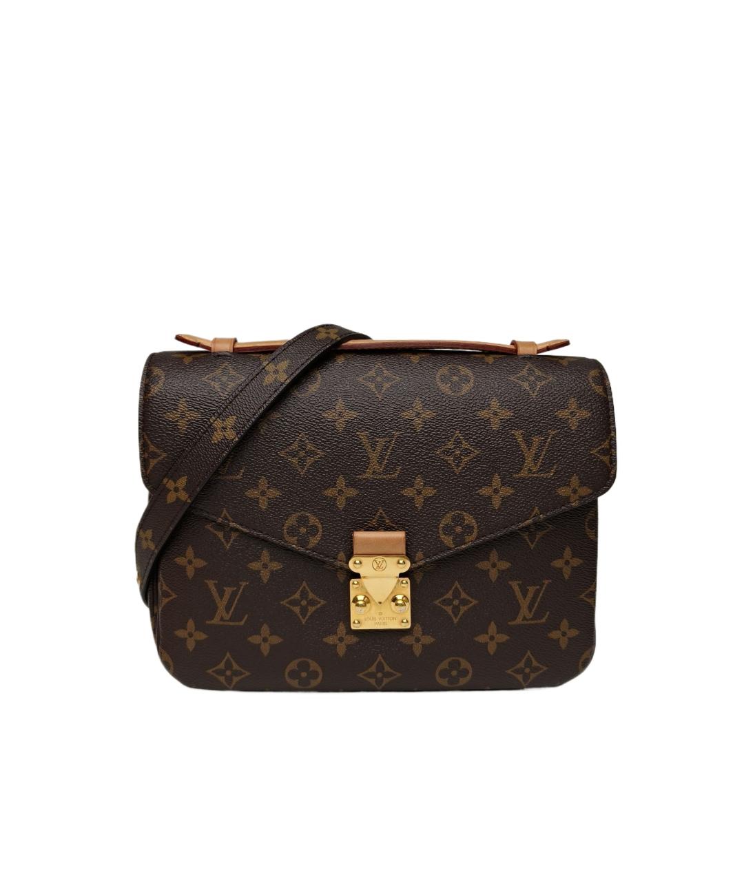 LOUIS VUITTON Коричневая сумка через плечо, фото 9