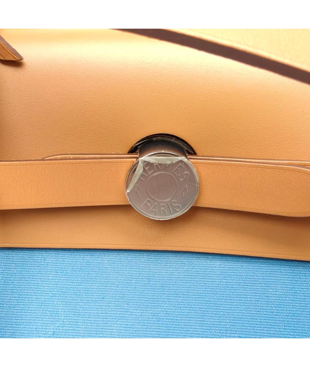 HERMES Голубая сумка через плечо, фото 7