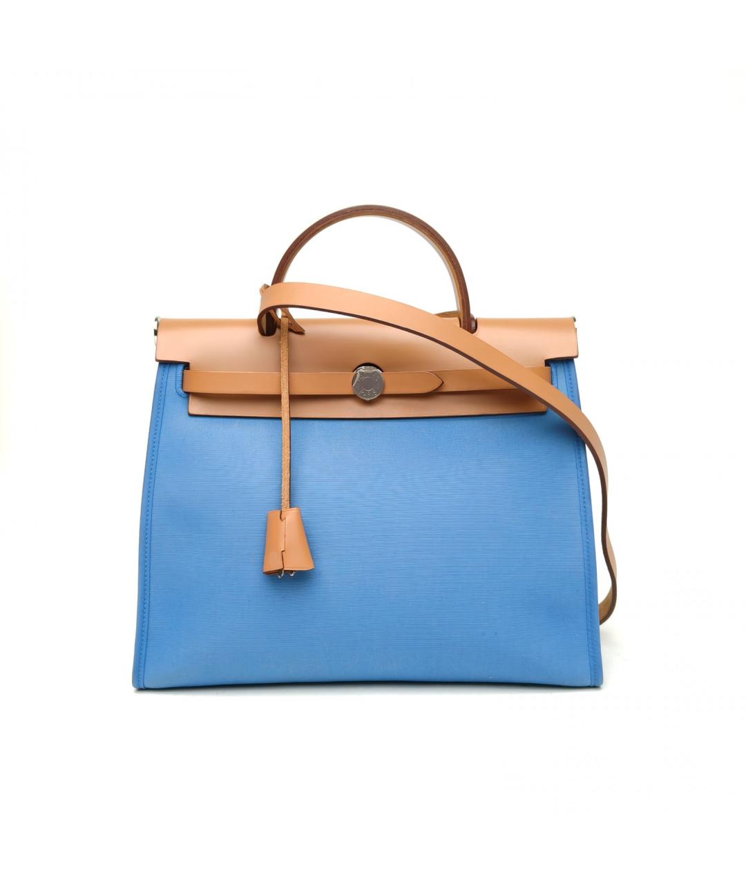 HERMES Голубая сумка через плечо, фото 2