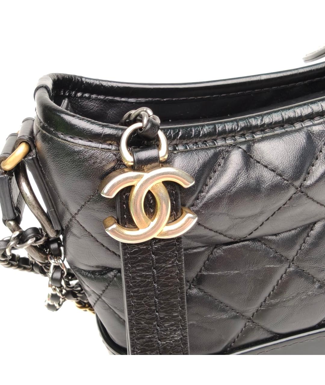 CHANEL Черная сумка через плечо, фото 7