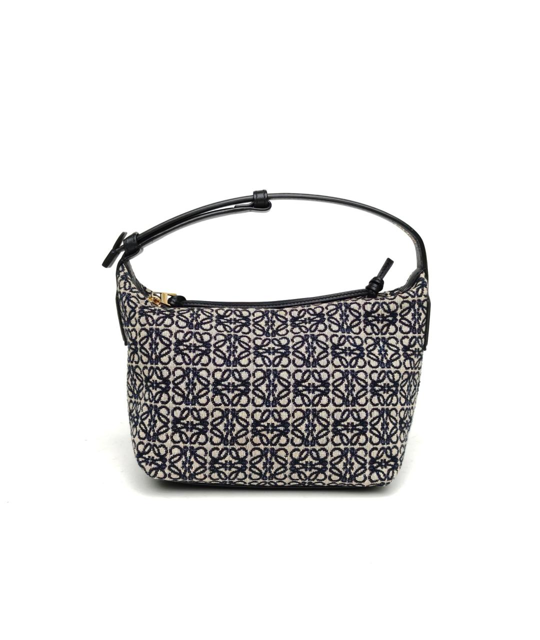 LOEWE Темно-синяя сумка через плечо, фото 4