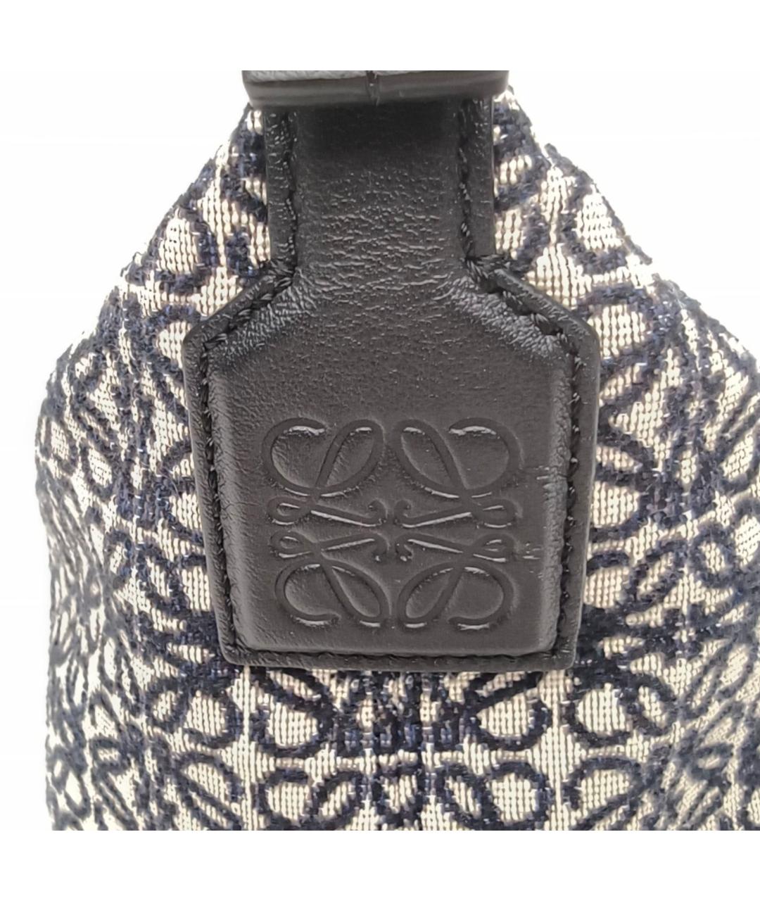 LOEWE Темно-синяя сумка через плечо, фото 8