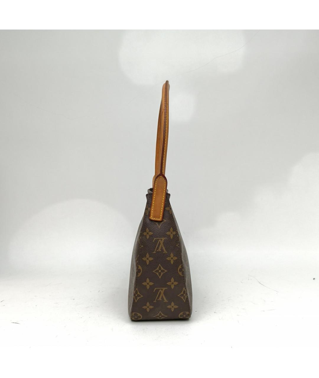 LOUIS VUITTON Коричневая сумка с короткими ручками, фото 3