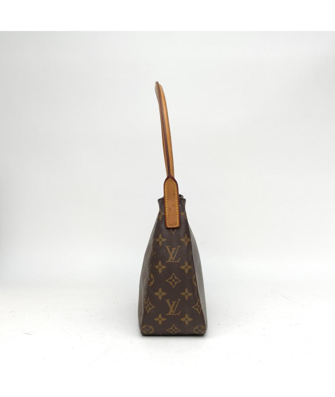 LOUIS VUITTON Коричневая сумка с короткими ручками, фото 5