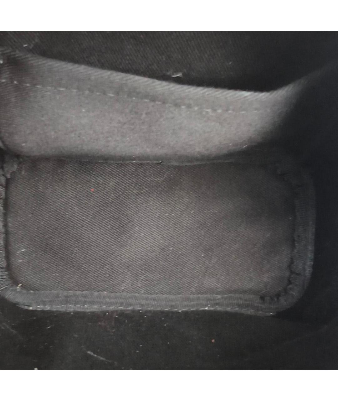 MCM Черный кожаный рюкзак, фото 7