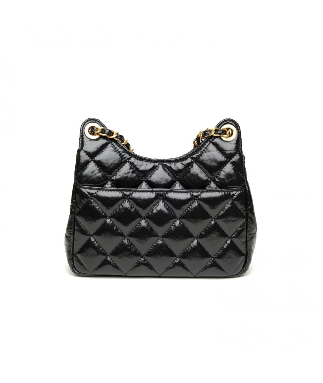 CHANEL Черная сумка через плечо, фото 4