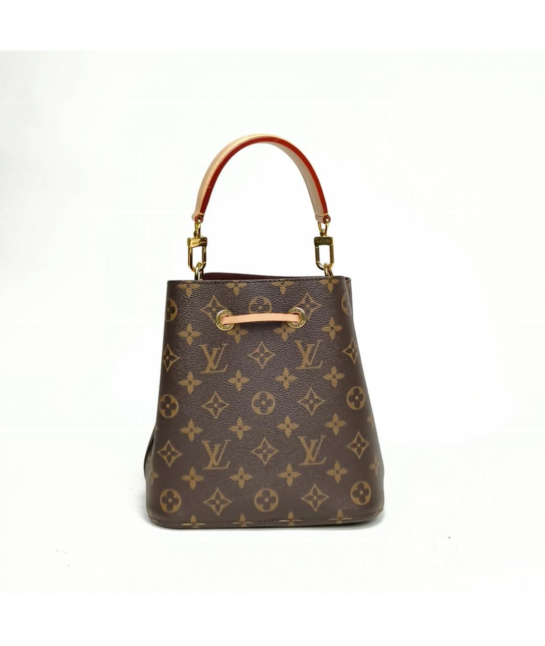 LOUIS VUITTON Коричневая сумка через плечо, фото 4