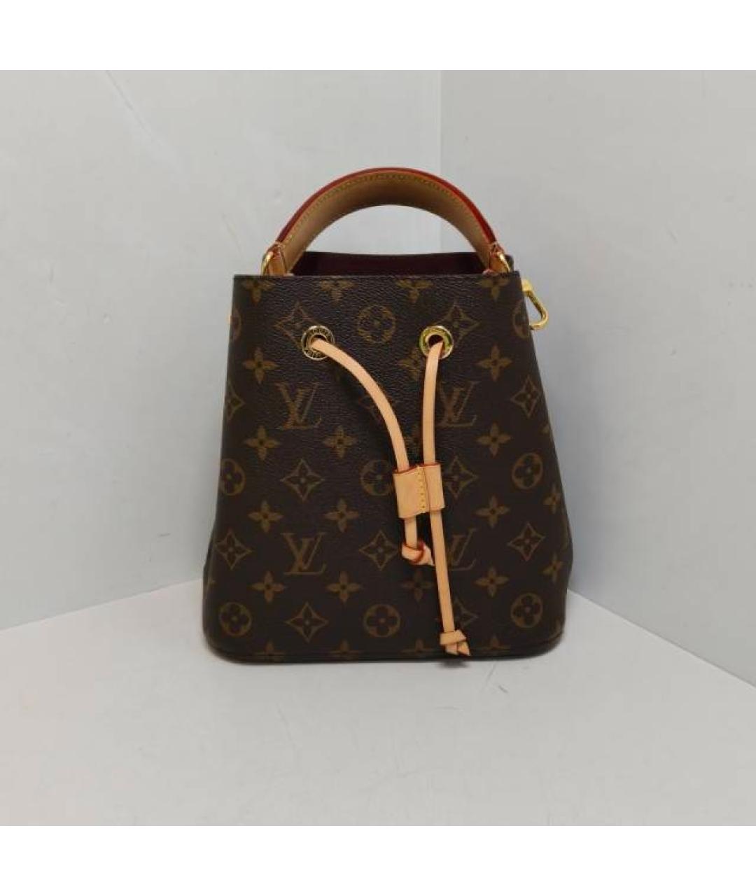 LOUIS VUITTON Коричневая сумка через плечо, фото 8