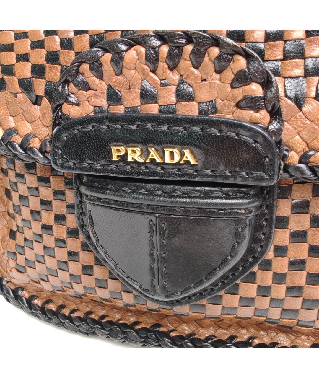 PRADA Кожаная сумка через плечо, фото 8