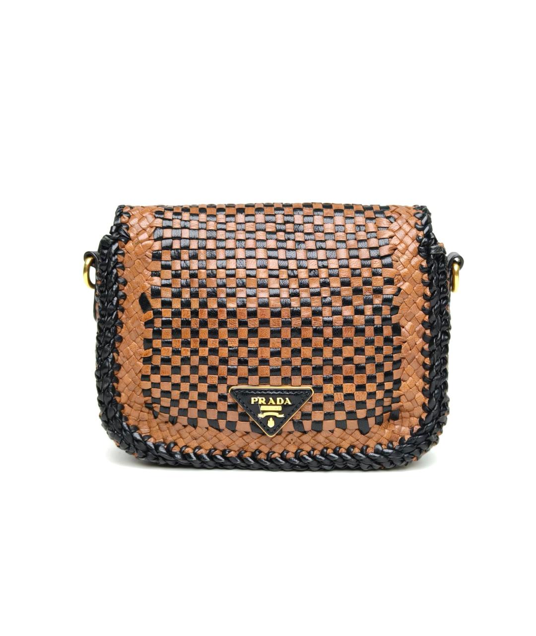 PRADA Кожаная сумка через плечо, фото 4