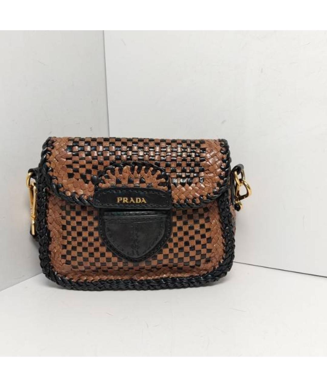 PRADA Кожаная сумка через плечо, фото 9