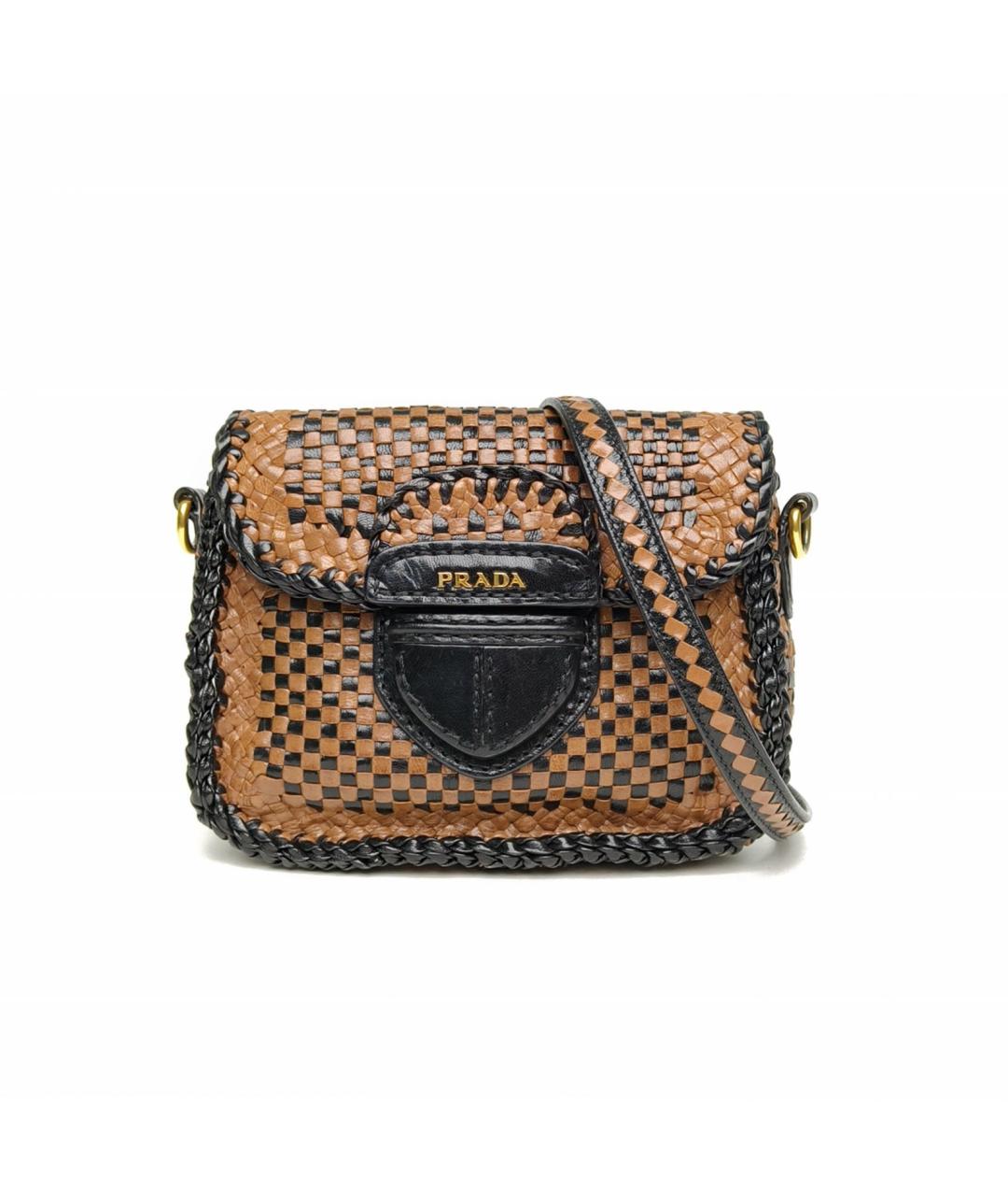 PRADA Кожаная сумка через плечо, фото 2