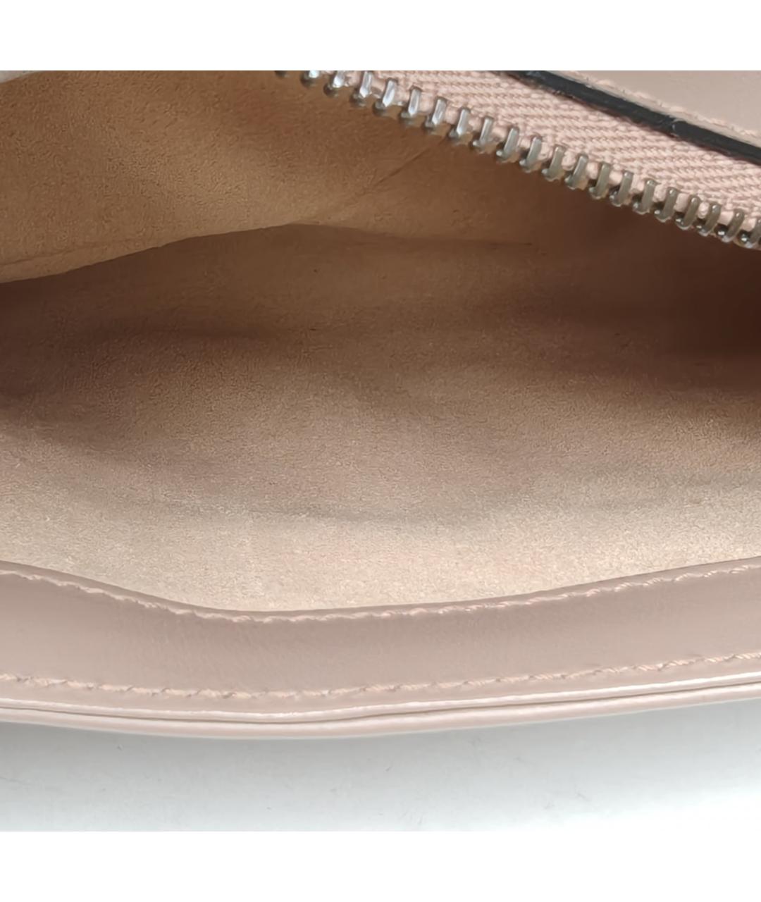 GUCCI Коричневая кожаная сумка через плечо, фото 8