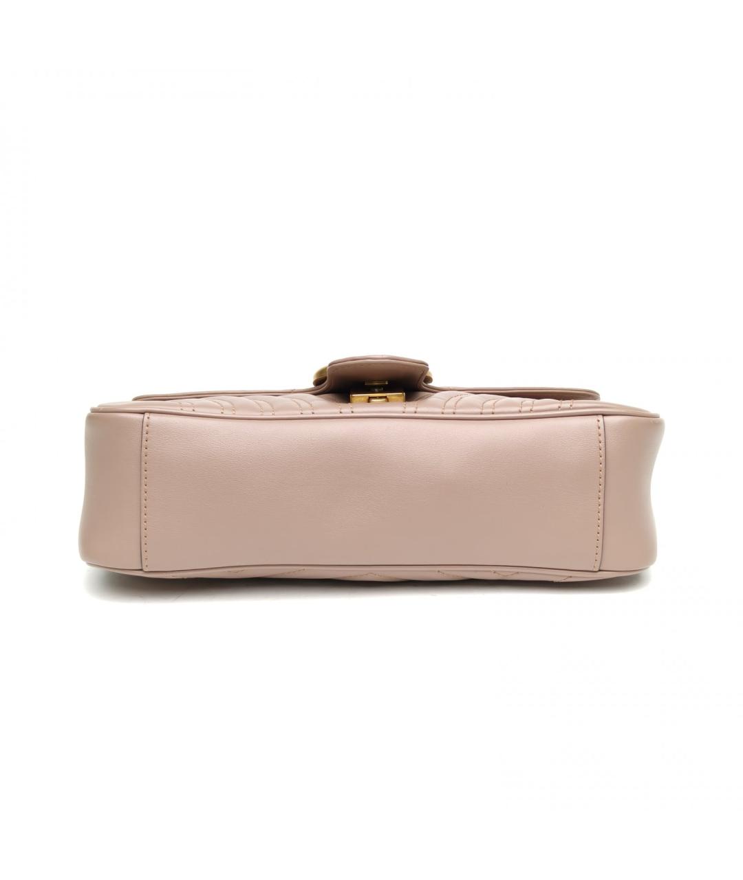 GUCCI Коричневая кожаная сумка через плечо, фото 6