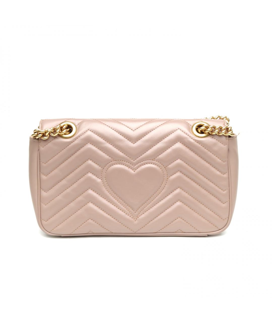 GUCCI Коричневая кожаная сумка через плечо, фото 4