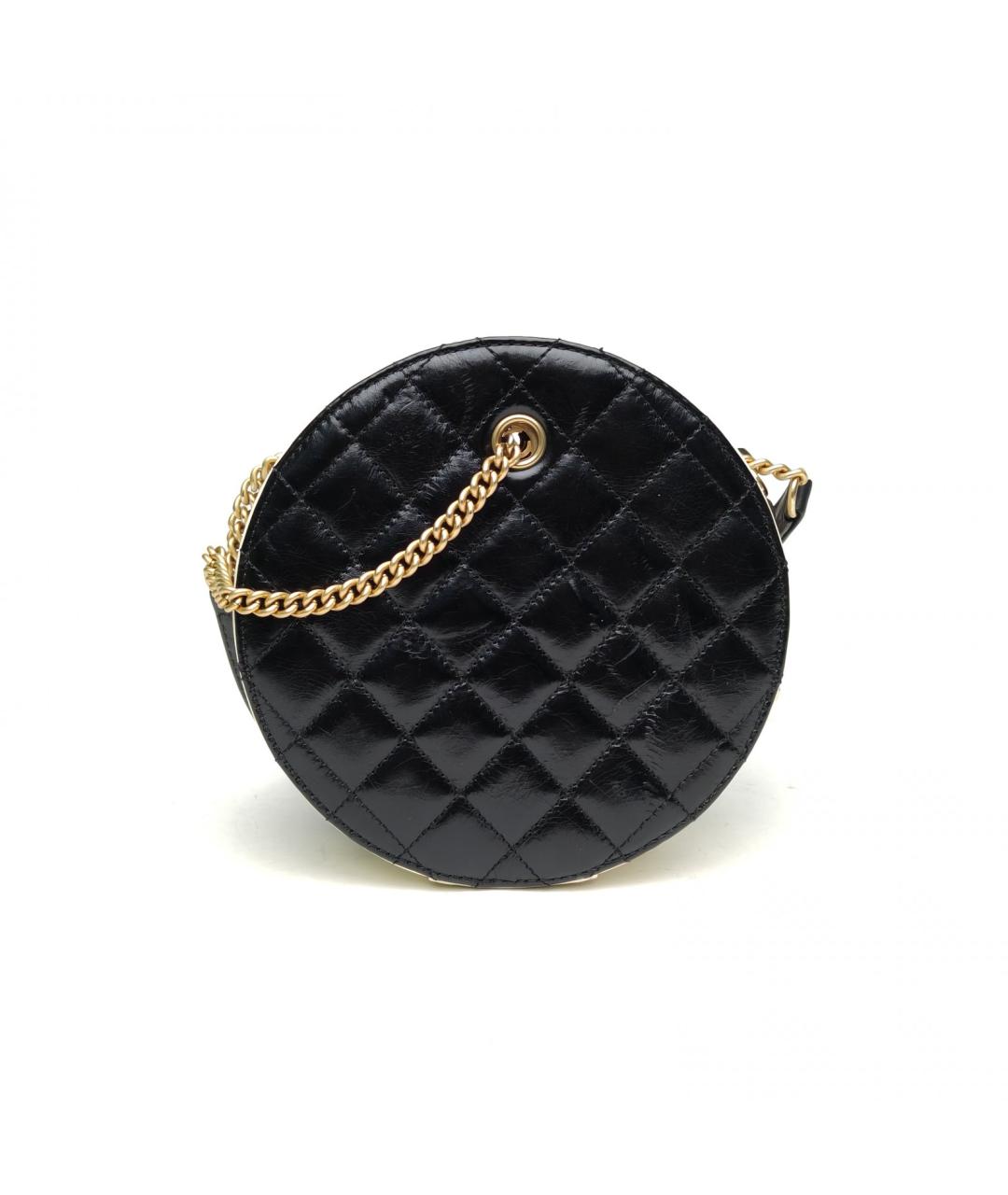 CHANEL Черная кожаная сумка через плечо, фото 4