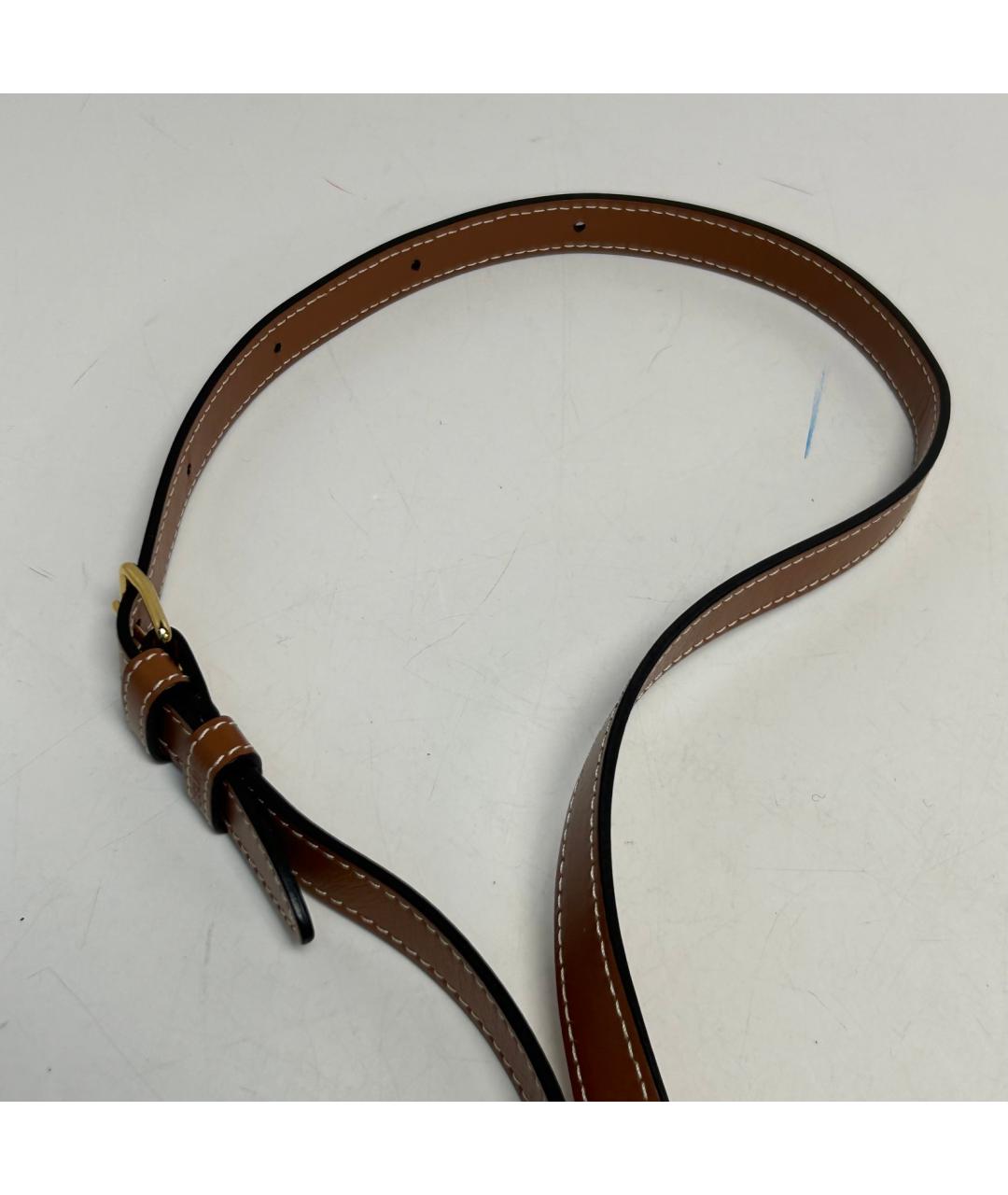 CELINE Коричневая сумка через плечо, фото 9