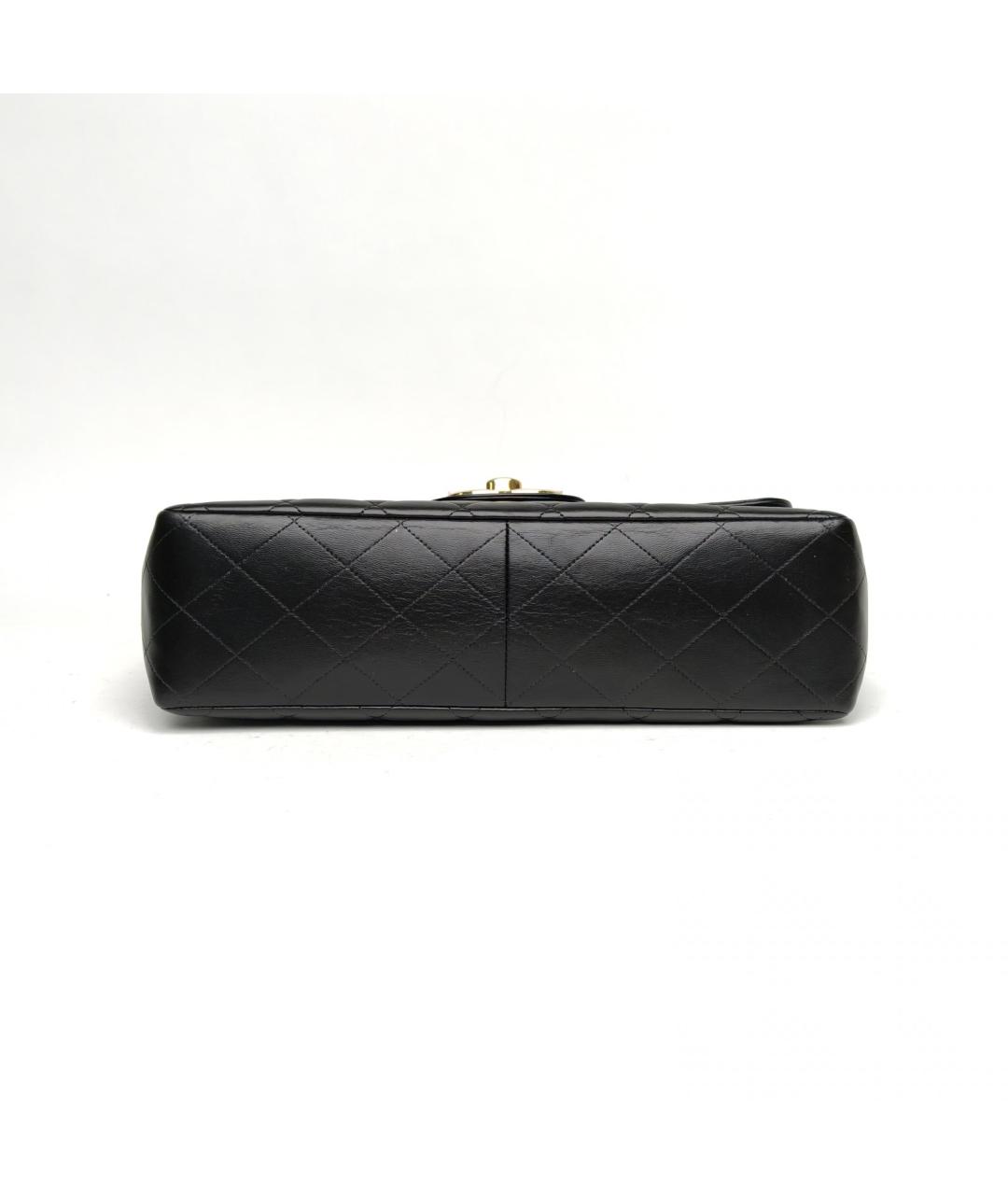CHANEL Черная кожаная сумка через плечо, фото 6