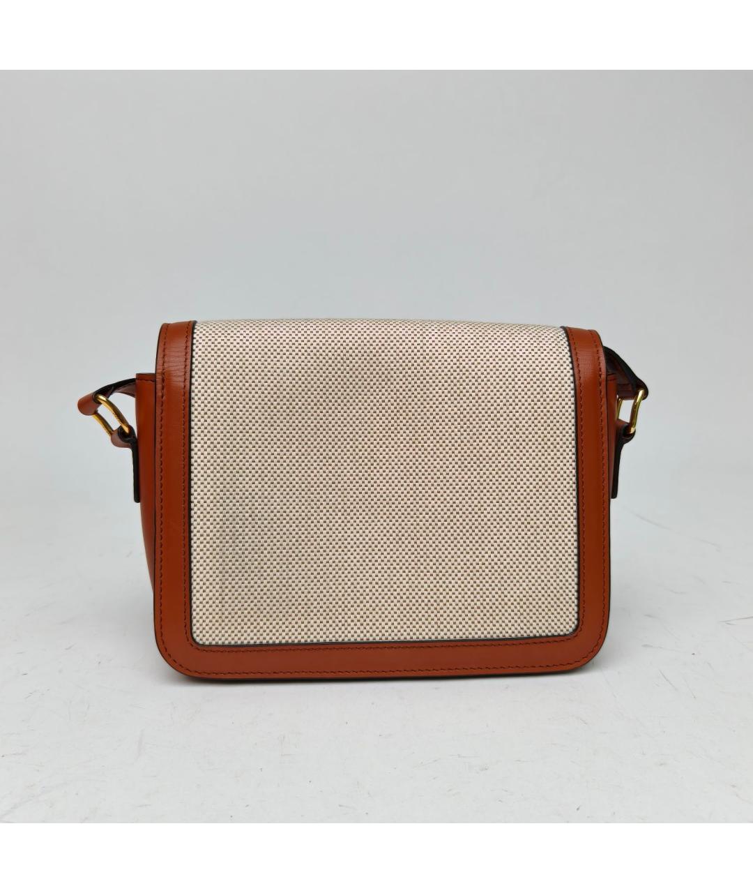 CELINE Коричневая сумка через плечо, фото 4