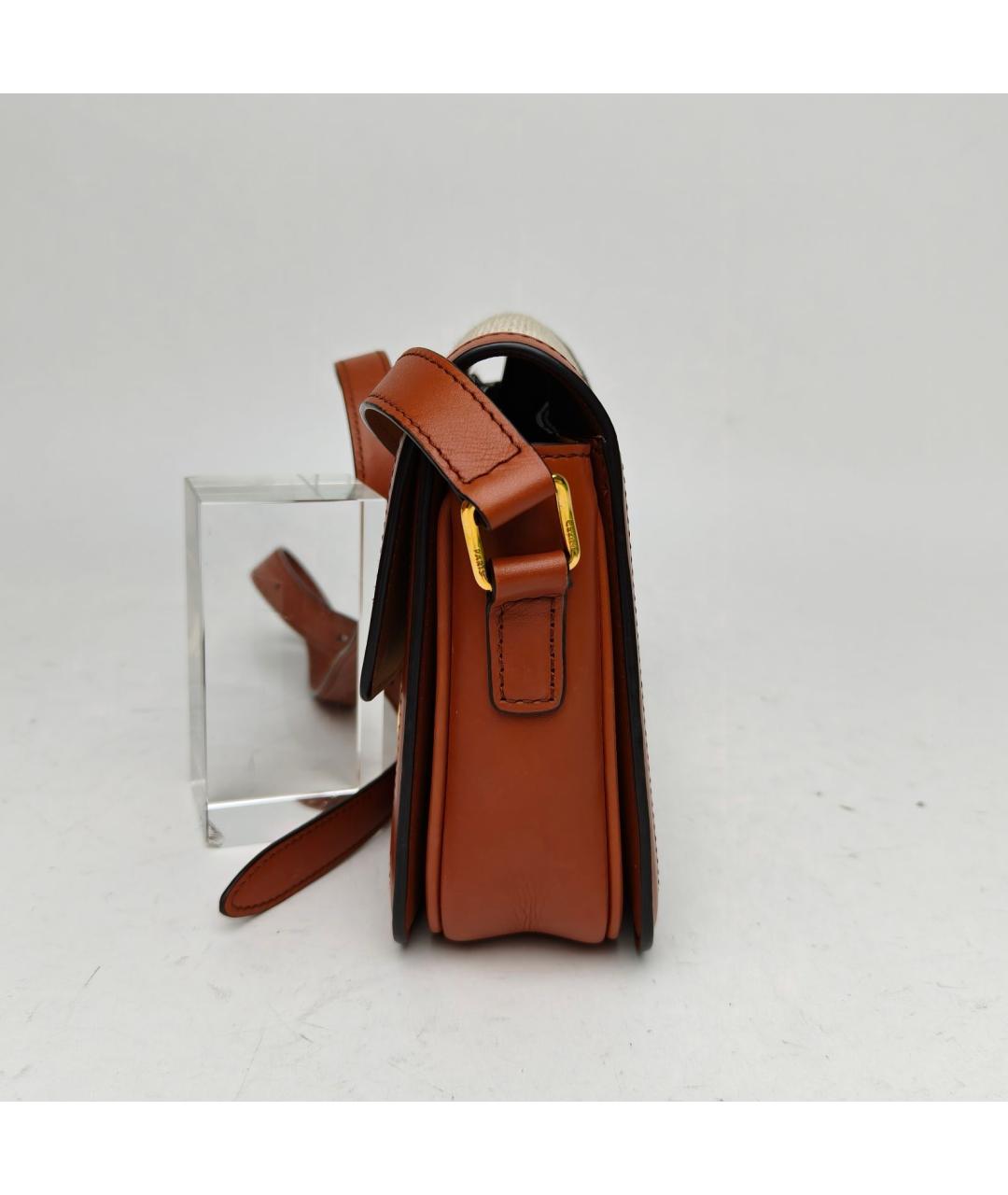 CELINE Коричневая сумка через плечо, фото 5