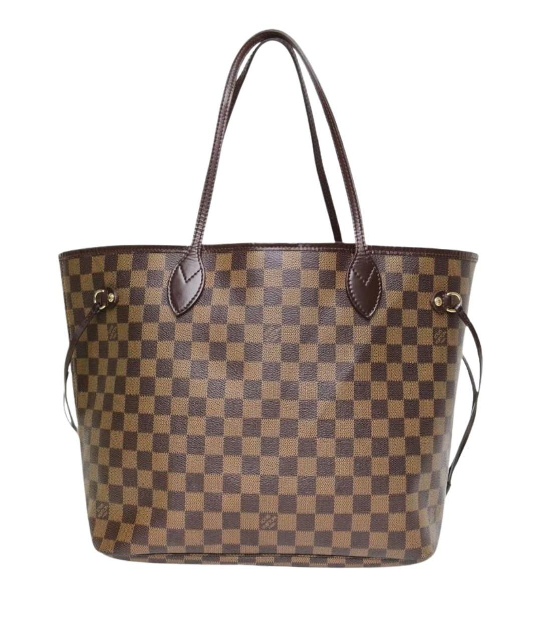 LOUIS VUITTON Коричневая сумка через плечо, фото 1