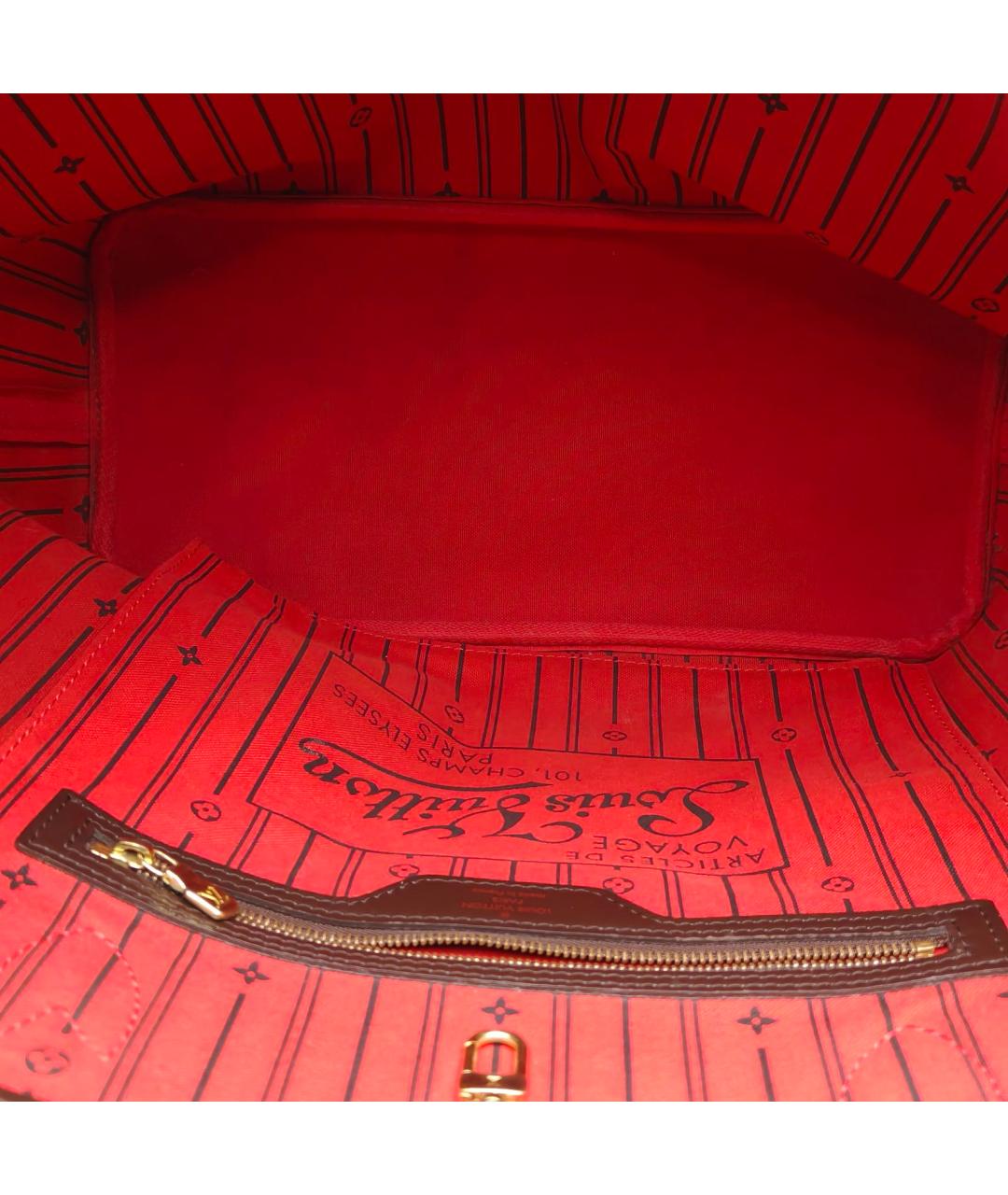 LOUIS VUITTON Коричневая сумка через плечо, фото 7