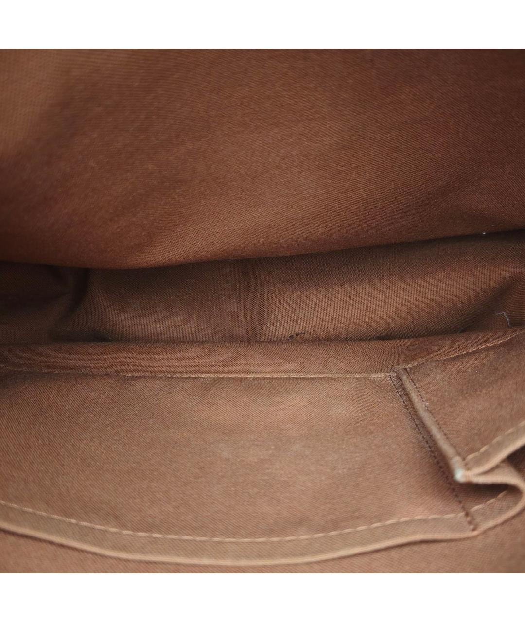 LOUIS VUITTON Коричневая сумка через плечо, фото 8
