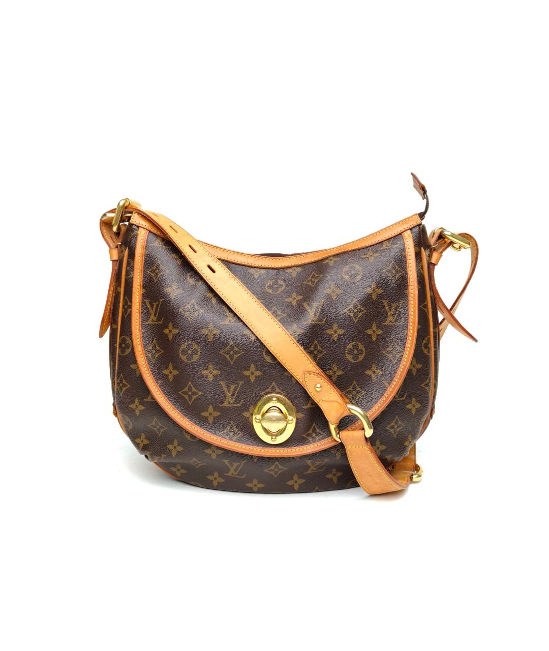 LOUIS VUITTON Коричневая сумка через плечо, фото 2