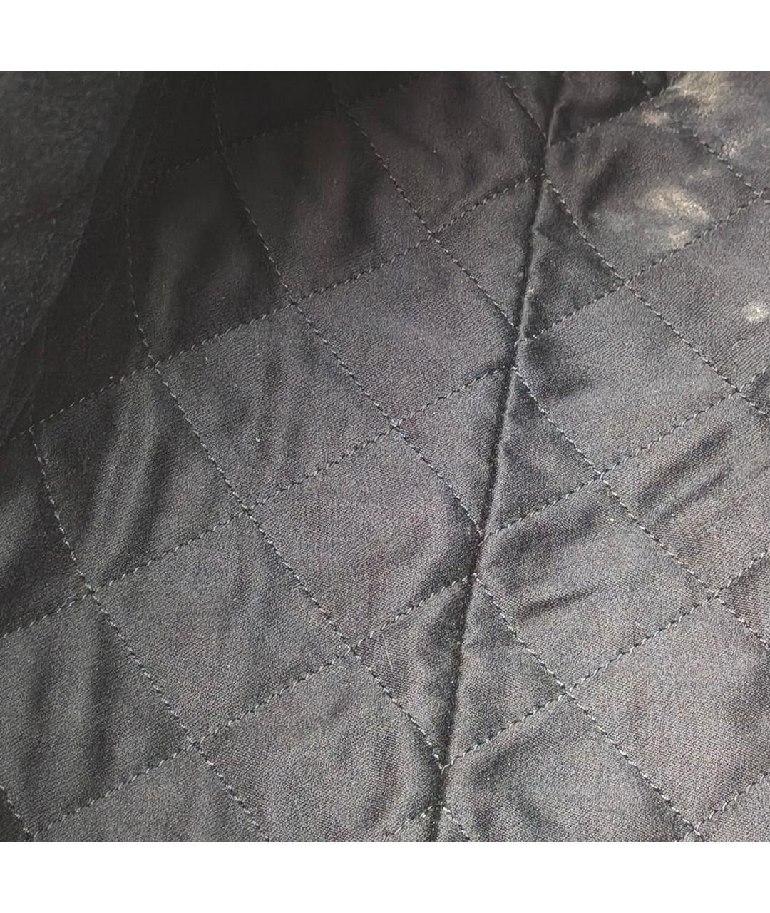 CHANEL Черная кожаная сумка через плечо, фото 8