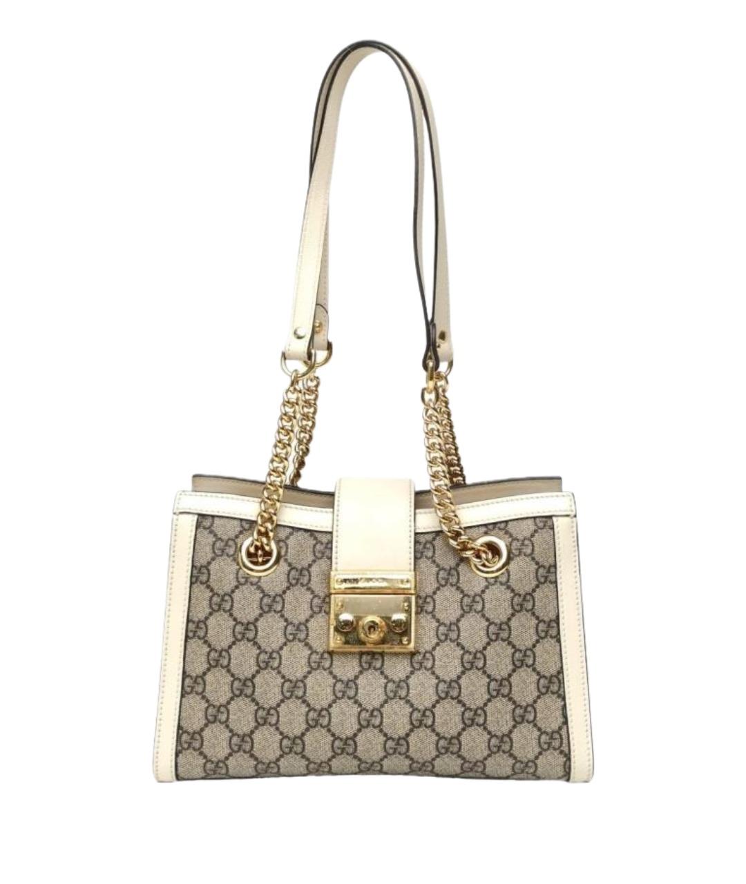 GUCCI Бежевая сумка через плечо, фото 1