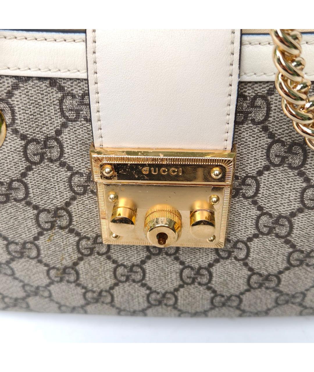 GUCCI Бежевая сумка через плечо, фото 7