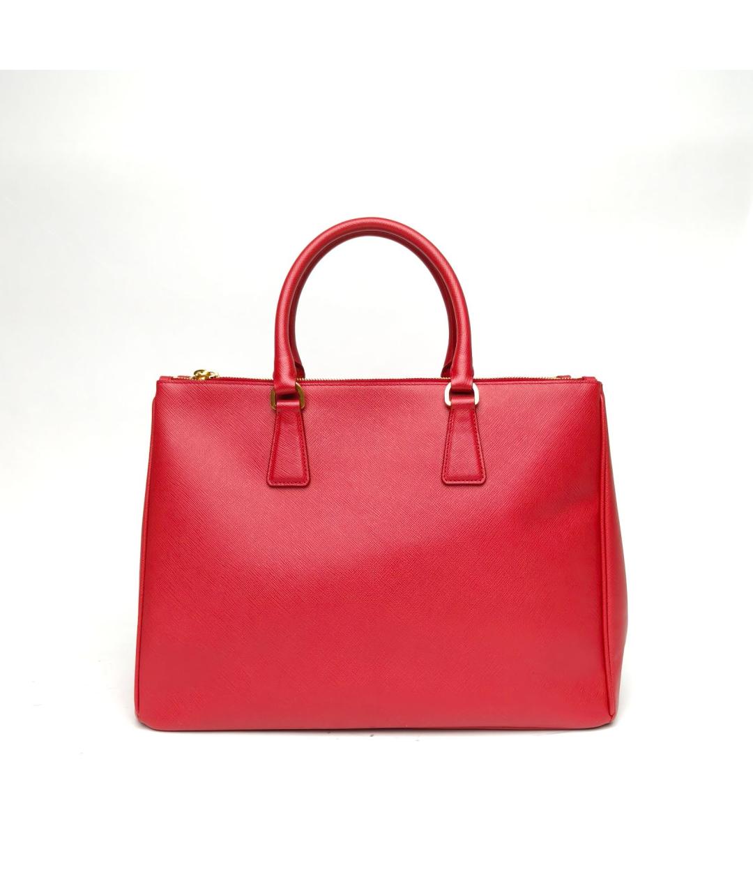 PRADA Красная кожаная сумка через плечо, фото 2