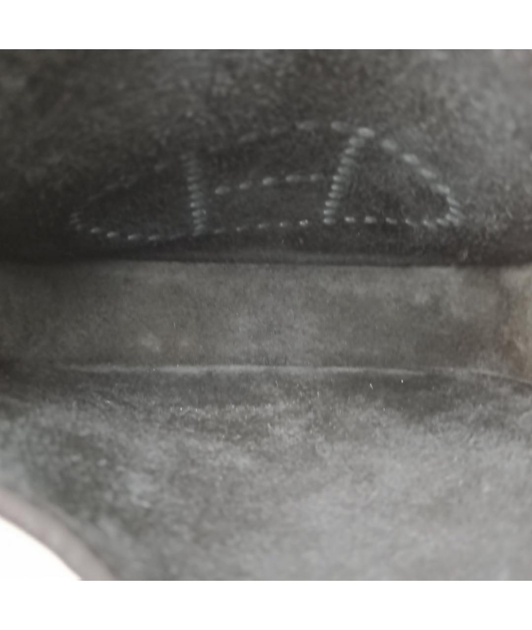 HERMES Черная кожаная сумка через плечо, фото 7