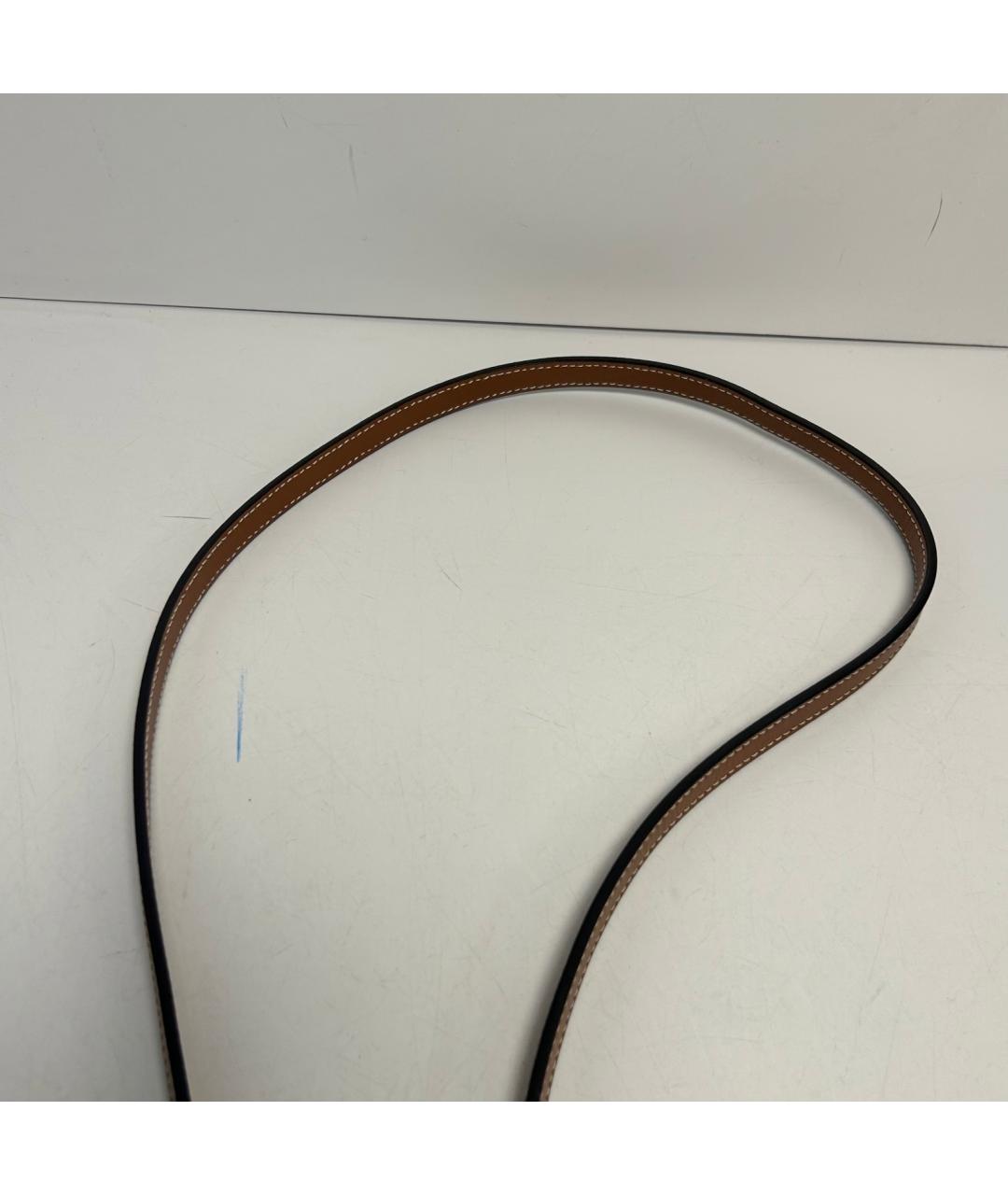 CELINE Коричневая сумка через плечо, фото 9