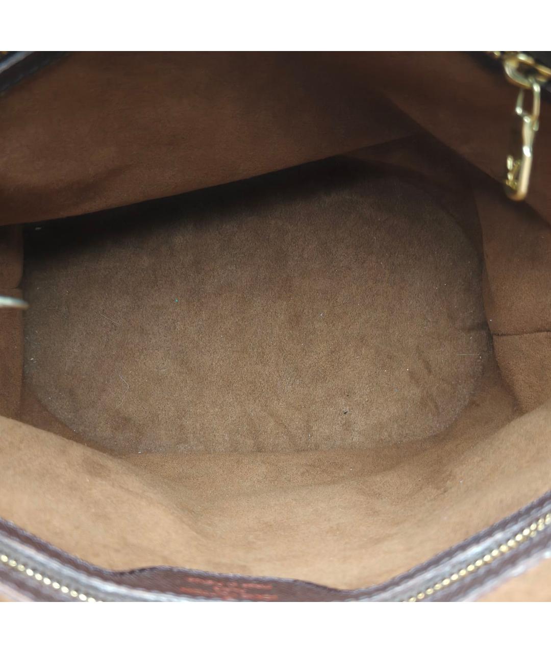 LOUIS VUITTON Коричневая сумка через плечо, фото 7