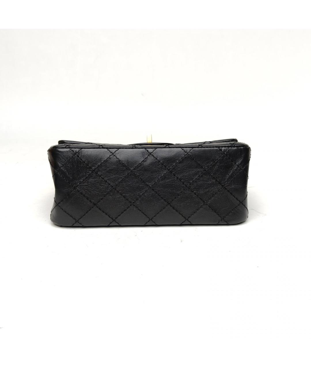 CHANEL Черная кожаная сумка через плечо, фото 6