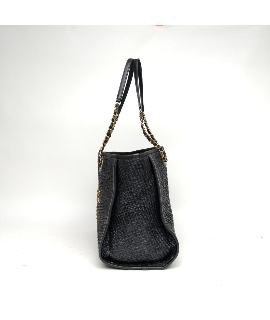 CHANEL Черная сумка через плечо, фото 3