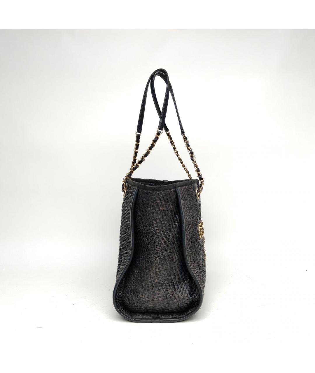 CHANEL Черная сумка через плечо, фото 5