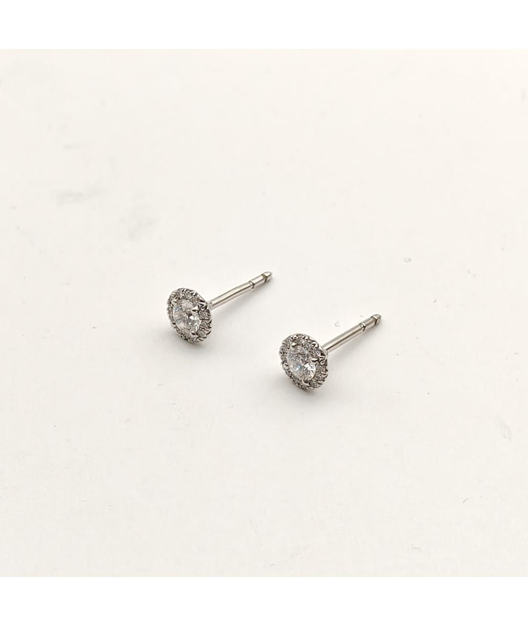 TIFFANY&CO Серебряные платиновые серьги, фото 5